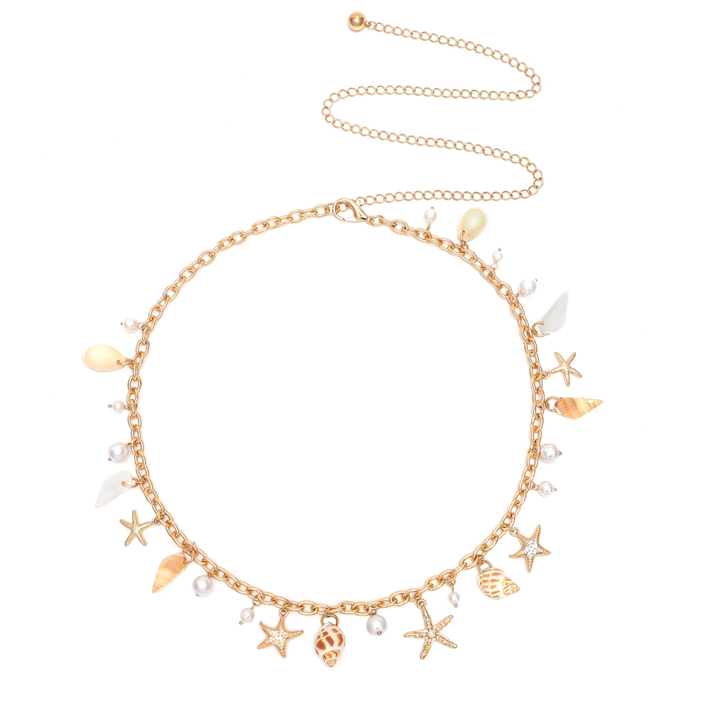 shell waist chain