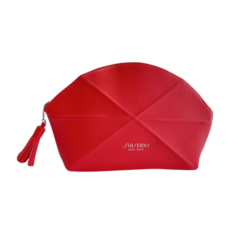 shell makeup bag
