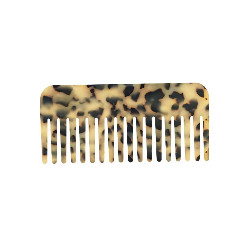 acetate hair comb