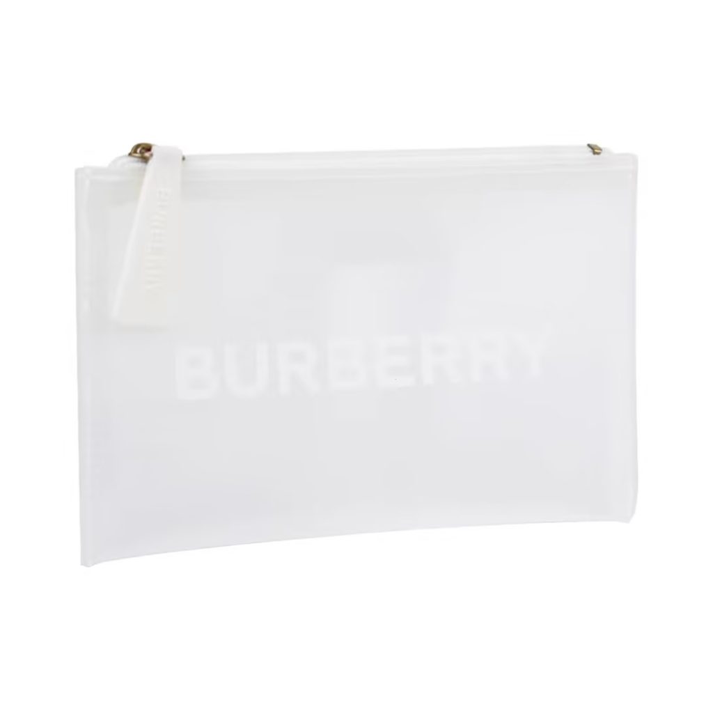 burberry clear makeup bag