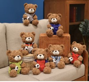 World Cup Custom Teddy Bear
