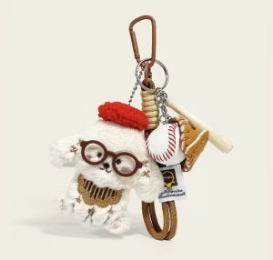 custom Small Dog Plush Keychain