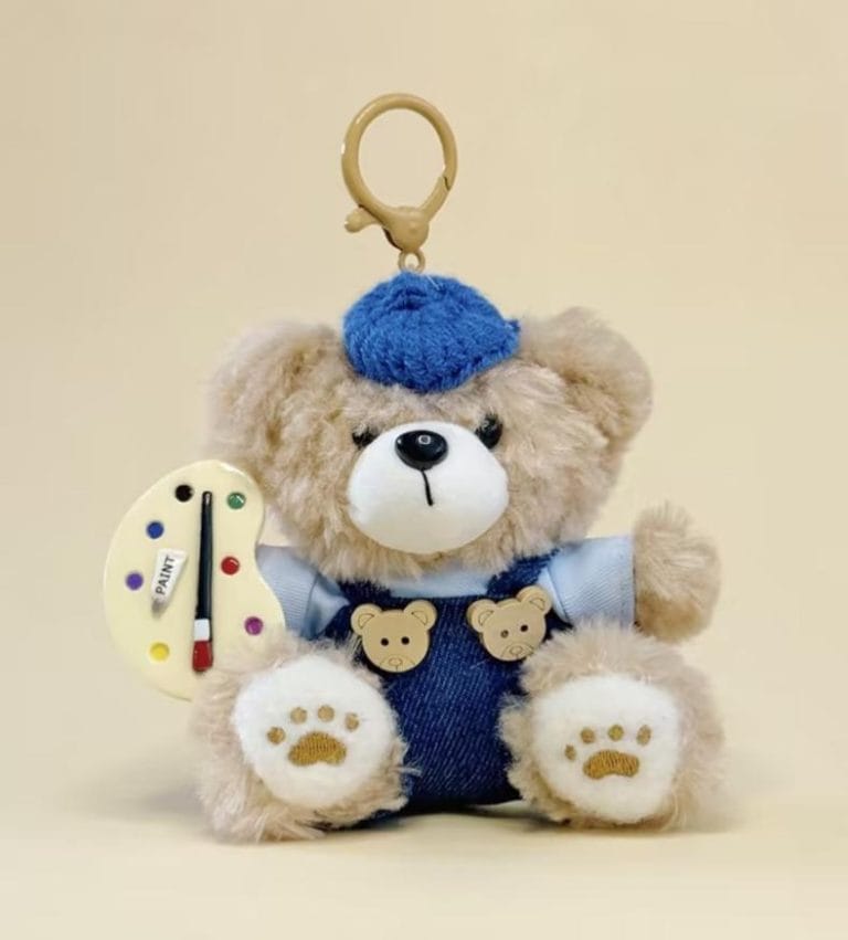 custom plush keychain