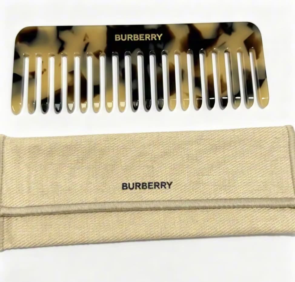 Wholesale Hair Comb Bulk - Luxury Brand - Acetate Tortoiseshell CNC Hot Stamping